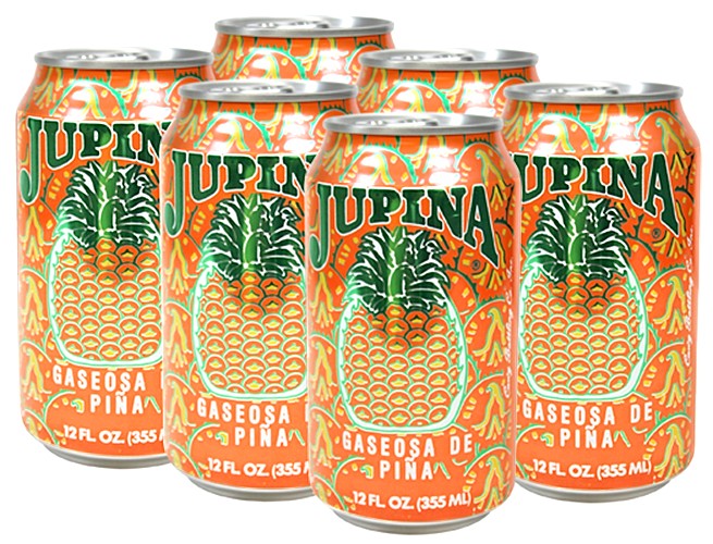 Jupiña Pineapple Drink Six Pack 12 Oz Cans